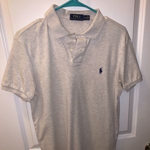 Polo Ralph Lauren White Polo Size Medium